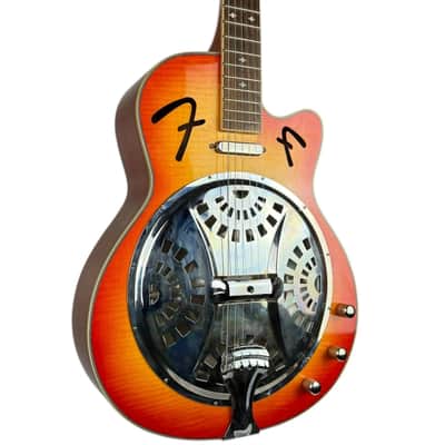Fender FR50CE Resonator 2012 - Sunburst image 2