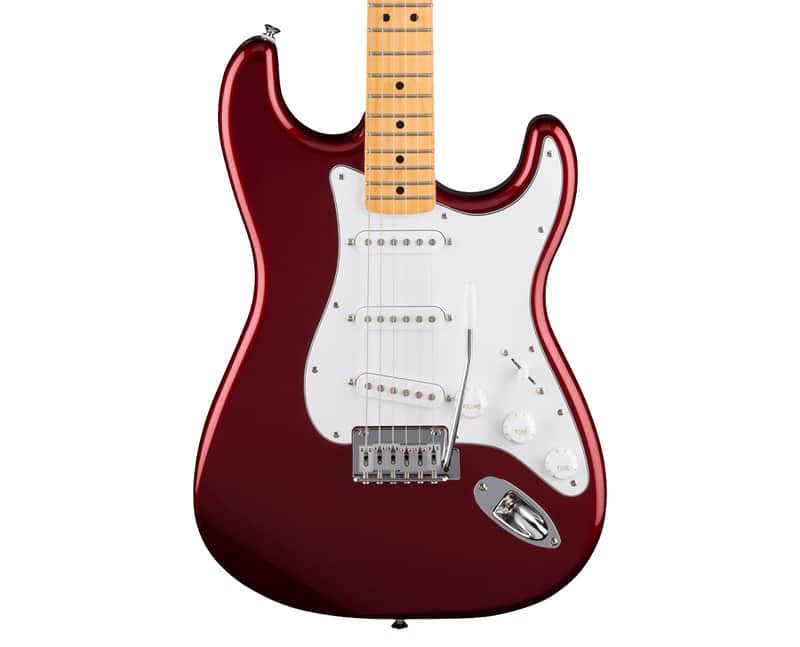 Used Fender Standard Stratocaster Electric Guitar - Candy Cola w/Maple FB image 1