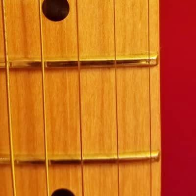 G&L Asat Classic - Red Translucent Electric Guitar with JBE Danny Gatton Pickups-G&L Locking Tuners image 10
