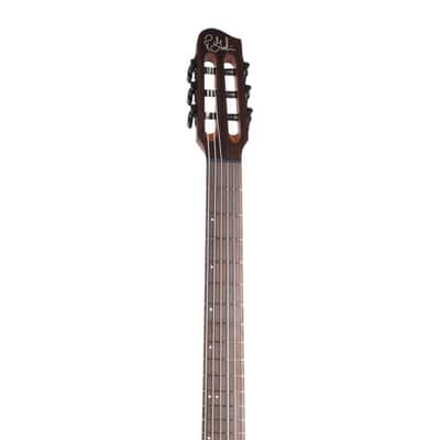 Godin Multiac Mundial A/E Nylon String Guitar - Onyx Black - Open Box image 6