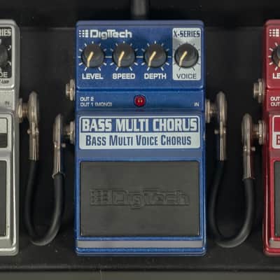 Digitech - 2002 X-Series Bass In-Store Pedal Display w/5 Pedals Incl. Bass Synth Wah - x0220 - NOS image 3