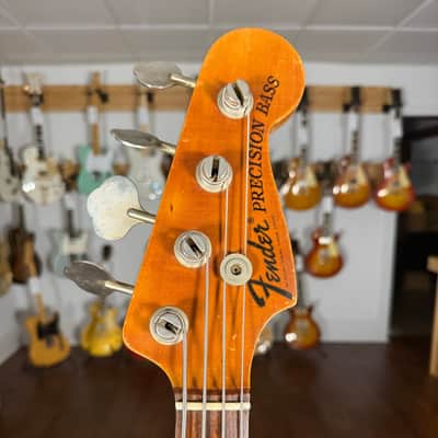 Fender Precision Bass with Rosewood Fretboard 1971 - Olympic White - OHSC image 5