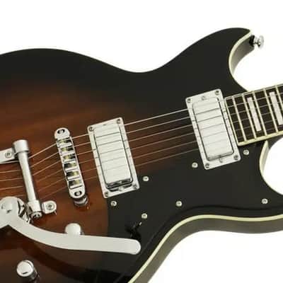 Aria Pro II Bowery Chambered Construction Mahogany Body & Neck, Electric Guitar image 6