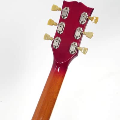 1974 Gibson Les Paul Deluxe - Cherry Sunburst - Rare Two Piece Top - Mahogany Neck image 14