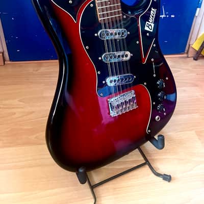 Burns Double Six red 12 String Reissue 2010s - Sunburst image 19