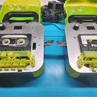 TWO Cassette Tape DJ decks - ooedotechnica image 1