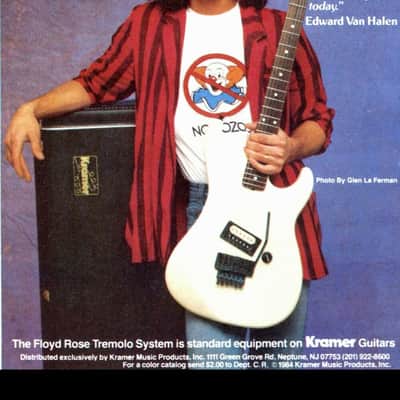Circa 1983 Kramer Baretta .. Holy Grail / Edward Van Halen image 4