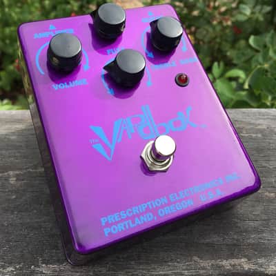 Prescription Electronics Yardbox 2003 •  Fuzz Face / Tone Bender clone • Rare Purple finish • MINT image 3