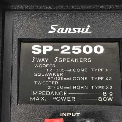 Sansui SP-2500 Crossover Pair image 8