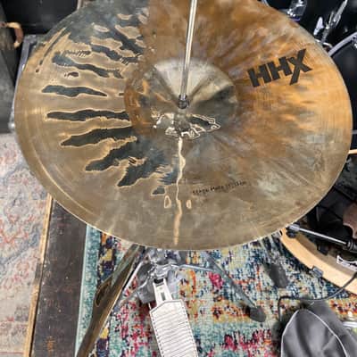 David Garibaldi's Tower of Power, Sabian 13" HHX Stage Hi-Hats Pair, 870g, 1306g 2000's - Brilliant, AUTOGRAPHED!! image 13