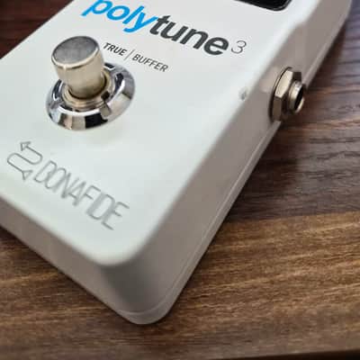 TC Electronic Polytune 3 Polyphonic Tuner Pedal 2017 - Present - White image 4