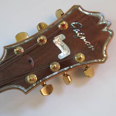 2002 William Gagnon DeVant E Slimline Prototype Archtop Natural w/OHSC image 4