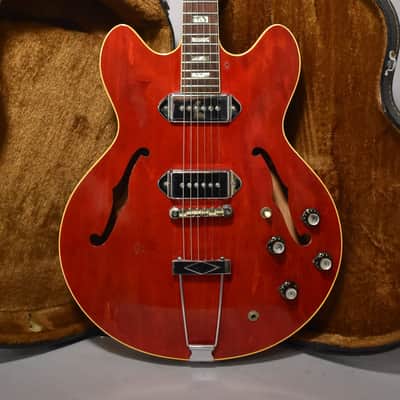 1967 Gibson ES-330TDC Hollowbody Electric Guitar Cherry Red w/HSC image 1