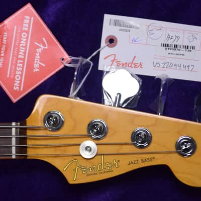 Fender AM Pro II Jazz (4), Miami Blue / Rosewood *IN STOCK* image 3