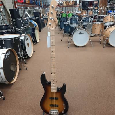 G&L Tribute Series JB-2 Bass with Maple Fretboard - 3-Tone Sunburst image 11