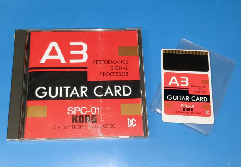 KORG SPC-01 Guitar Card for A3 Processor (U2 - The Edge) | Reverb