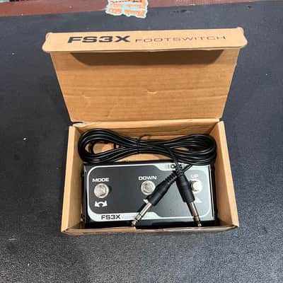 DigiTech FS3X 3 Button Footswitch 2010s - Black image 3