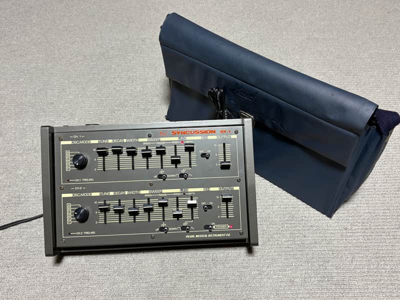 Pearl Syncussion SY-1 Origina w/Case, Power adapter image 1