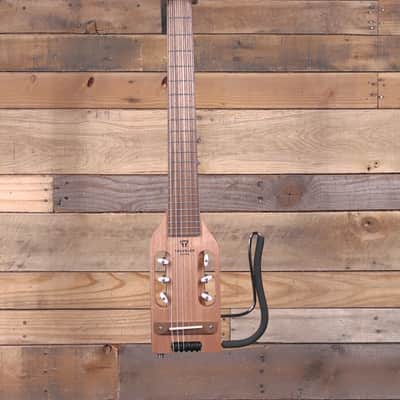 Traveler Ultra-Light Nylon Acoustic/Electric Guitar Natural w/ Gigbag image 4