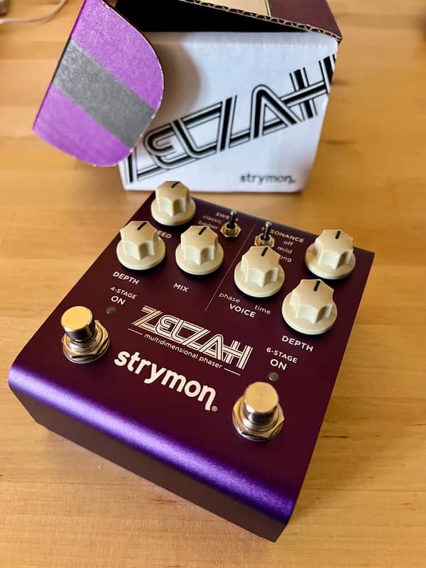 Strymon Zelzah Multidimensional Phaser 2021 - Present - Purple image 1