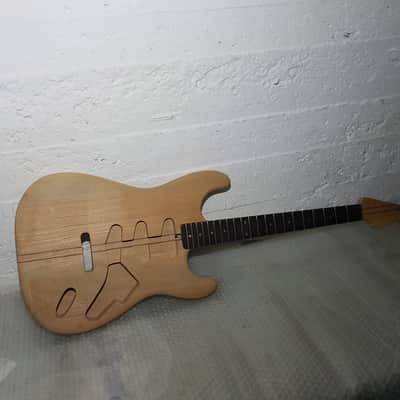 80's SWAMP ASH NECK THROUGH BODY STR*T - made in GERMANY image 3