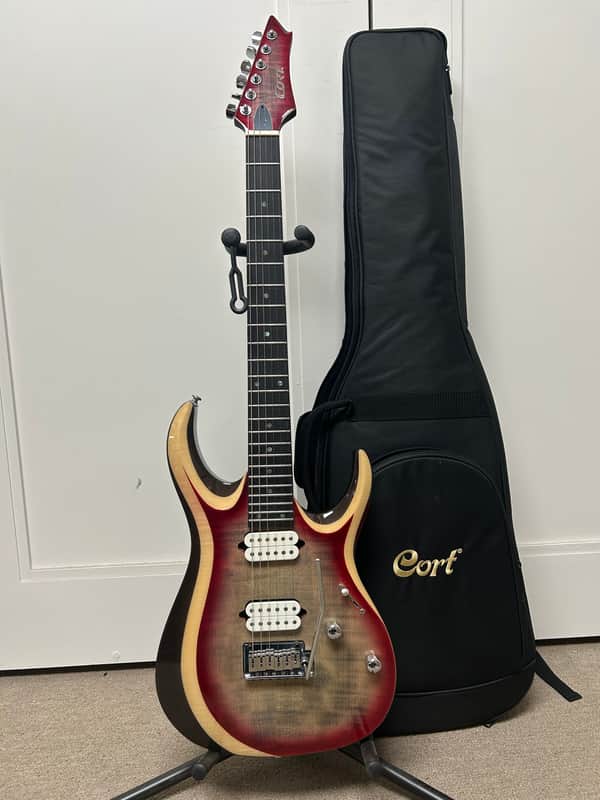 Cort X700 Duality II Electric Guitar - Lava Burst B-Stock image 1