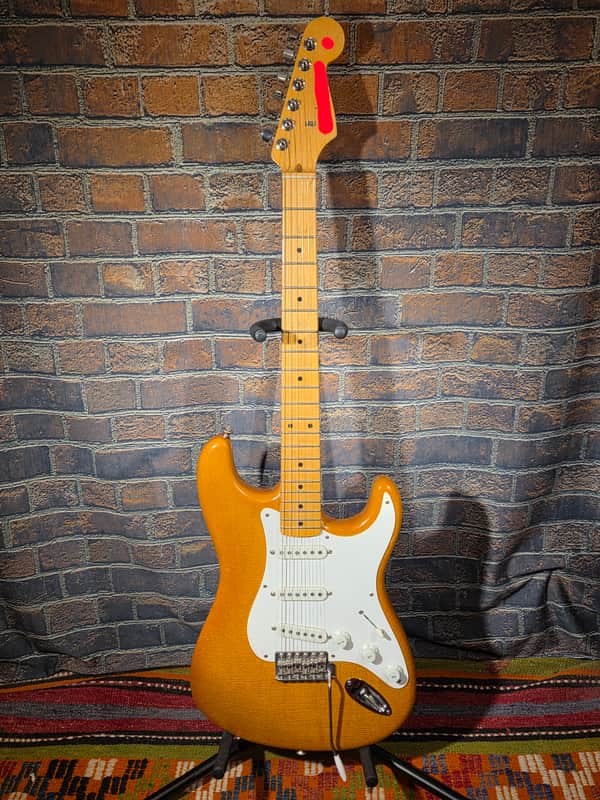 S-Style Partscaster - AllParts Neck & Amber Body, Fender Locking Tuners, Boutique Loaded Pickguard image 1