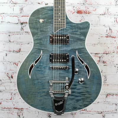Taylor - T3 Semi-Hollow Body Electric Guitar w/Bigsby, Pacific Blue - w/OHSC - x1800 - USED image 1