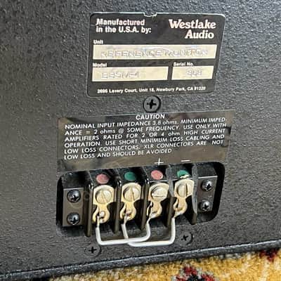 2000 Westlake Audio - BBSM 4 Passive Reference Monitore - Pair - ID 3041 image 14