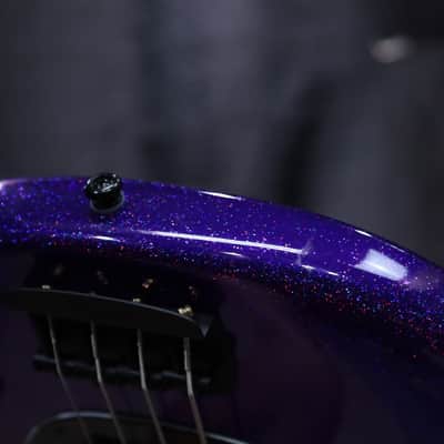 Ernie Ball Music Man DarkRay Bass Plasma Purple 4-String Electric Bass w/Case image 13