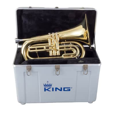 King 1124 Ultimate Marching Bb Baritone Horn Lacquer image 5