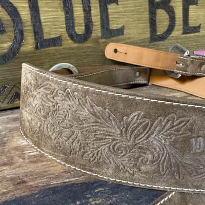 Blue Bell Straps 1967 MONTEREY MID BROWN OILED  LIMITED EDITION Exclusive at Al’s Music Factory image 3