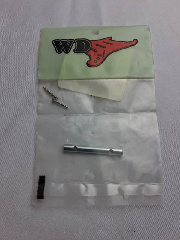 WD Music String Retainer Hold Down Bar - 2000's - Chrome image 1
