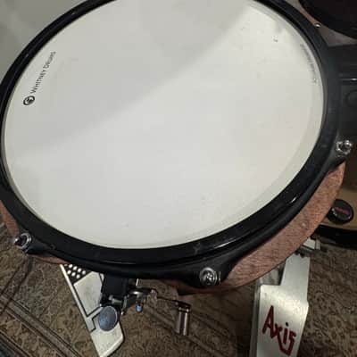Whitney Drums Penguin 16 Nesting Kit - Black cherry stain with metal hoops image 4