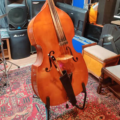 Hungarian 1980s double bass solid top Hungarian 1980s - Solid top image 8