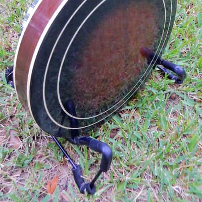 Vintage Iida Model 235 'Masterclone' 5-string Banjo with Case image 13