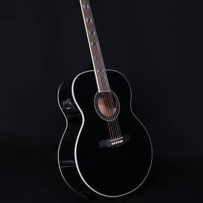 Ibanez AJ70M1 Acoustic Electric, Black High Gloss image 8