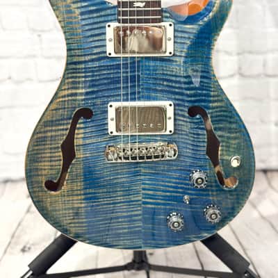 PRS Hollowbody II Piezo Faded Blue Jean 2024 image 2