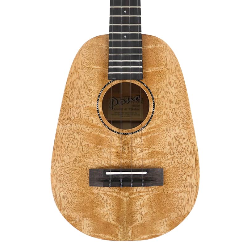 Pono MGTDP Deluxe Solid Mango Pineapple Tenor Ukulele image 1