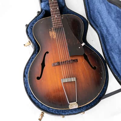 1949 Gibson L-48 archtop acoustic guitar in Sunburst imagen 6