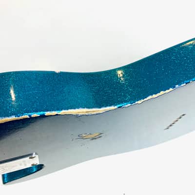 Fender Nocaster 51 Relic Telecaster 20th Anniversary Custom Shop 2015 Blue Sparkle image 21