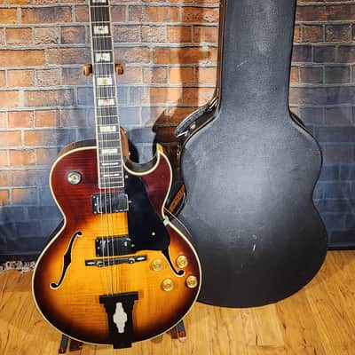 Vintage 1978 Ibanez 2635 Artist Archtop Semi-Hollow Sunburst w/ OHSC image 1