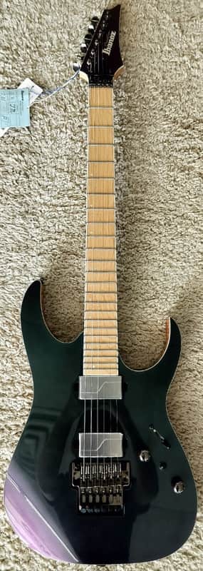 Ibanez Prestige Series RG5120MPRT Electric Guitar, Polar Lights Finish w/ Case image 1