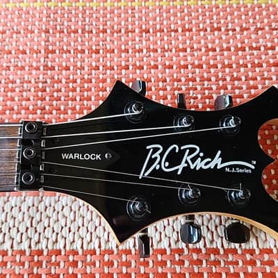 B.C. Rich Warlock N.J. Series , w/Floyd Rose, VG image 3