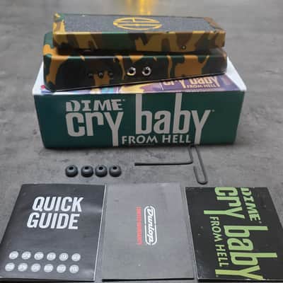 VINNIE PAUL'S DIME CRYBABY WAH FROM HELL Dimebag Darrell CFH Pantera Artist Signature DB-01 Wah Guitar Pedal Owned by Vinnie Paul Home Recording Studio Cry Baby image 2