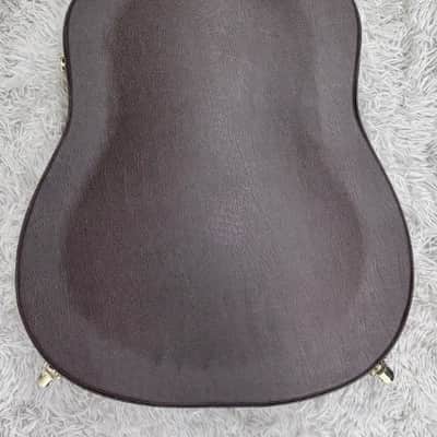 Tagima Olive Grace EQ-NTOP Acoustic Guitar w/HS Case - Natural Finish - B stock image 8