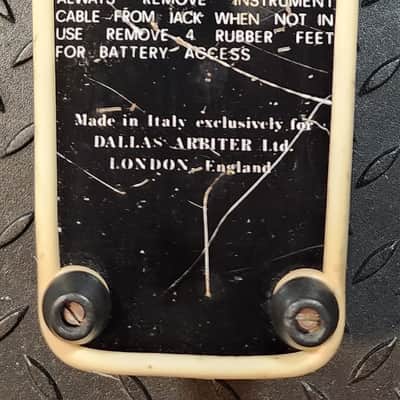 Sound City Dallas Arbiter London Wah Face Italy Vintage 1960's-1970's image 7