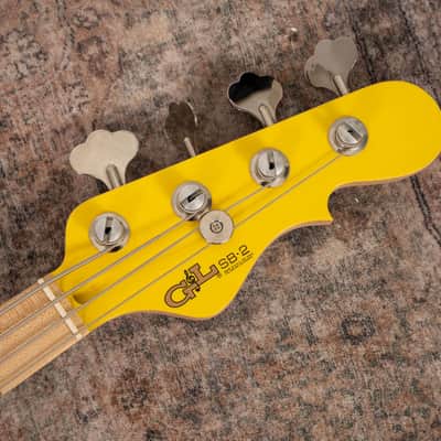 G&L SB-2 Bass - Yellow Fever w/ Matching Headstock Mid 2010s image 19