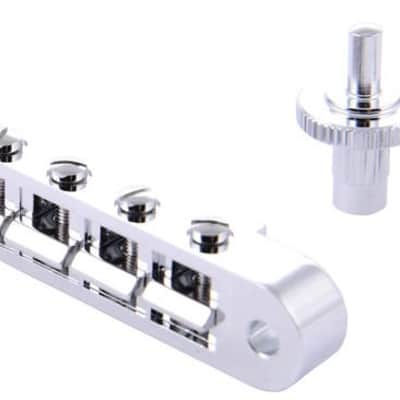 Gibson Nashville Tune-o-matic Bridge Chrome image 2