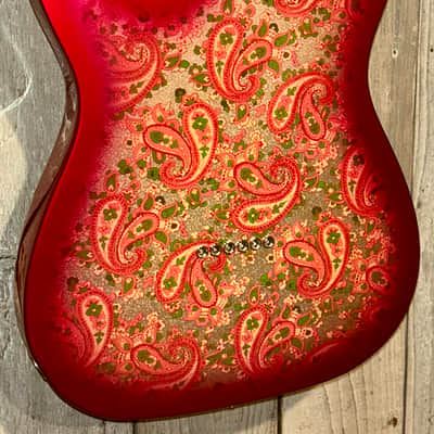 NEW Fender Custom Shop Vintage Custom '68 Paisley Telecaster  - Pink Paisley, Comes with A Pro Set Up and Ships Fast! image 10